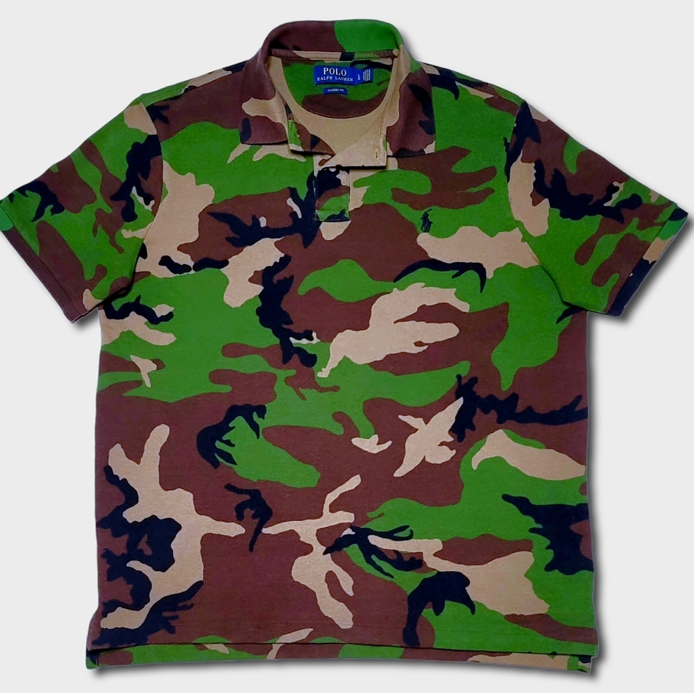 POLO RALPH LAUREN CAMO Polo Shirt